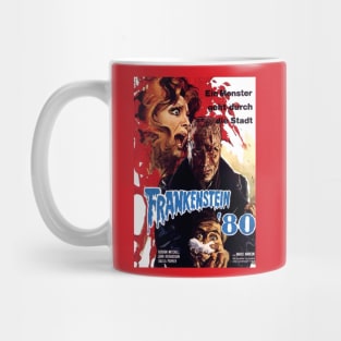 Classic Horror Movie Poster - Frankenstein 1980 Mug